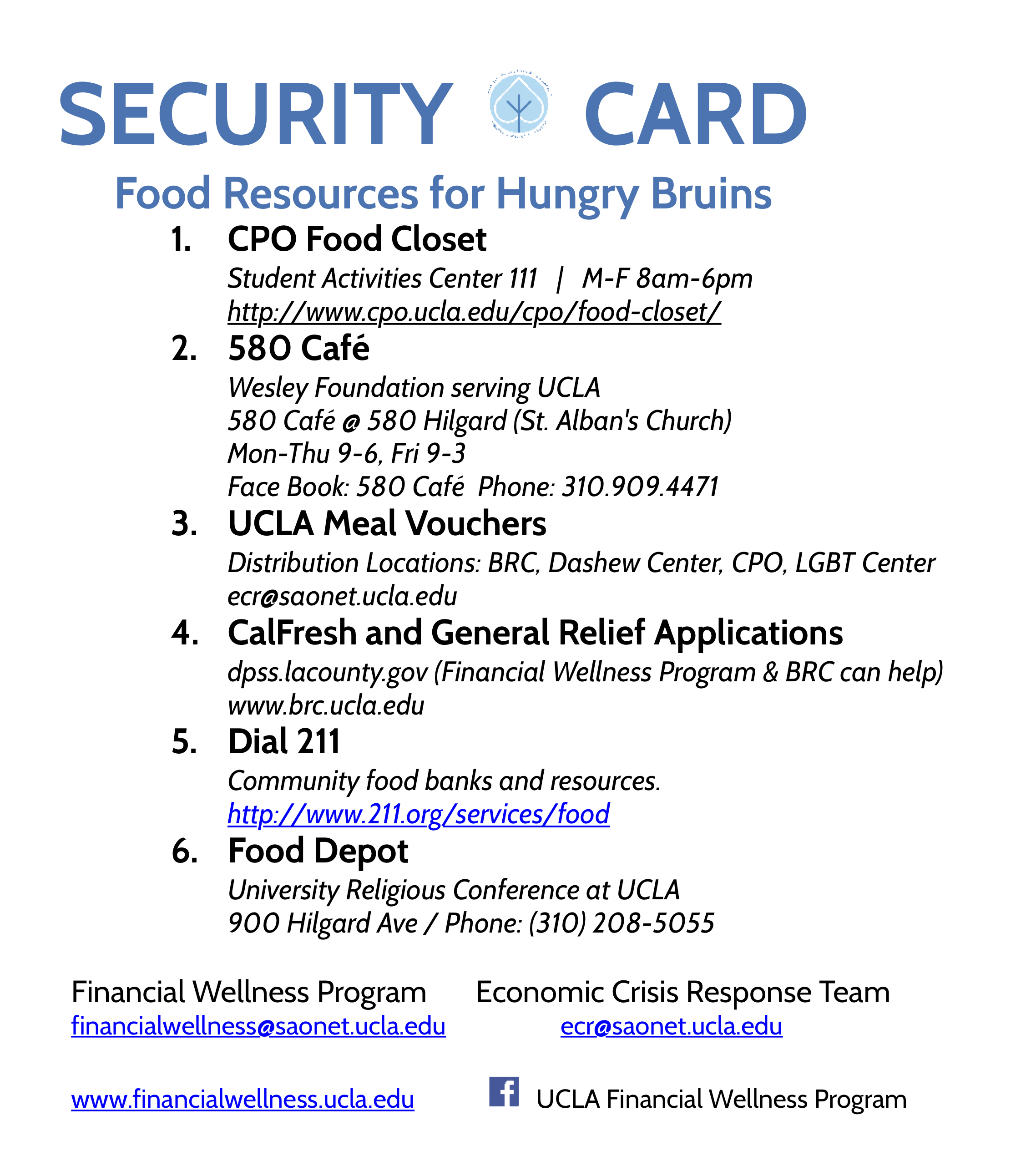 Food Security Card- 2