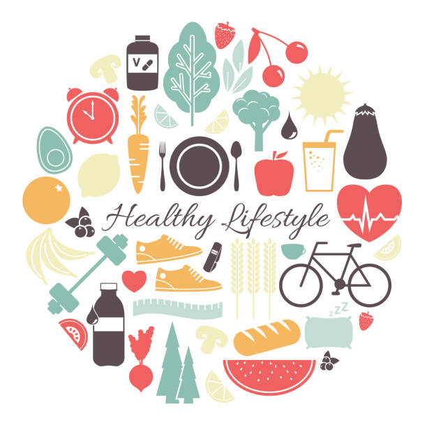 Healthy Lifestyle graphic